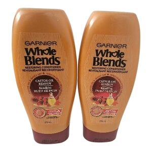 Garnier Whole Blends Castor Oil Remedy Conditioner - Brown
